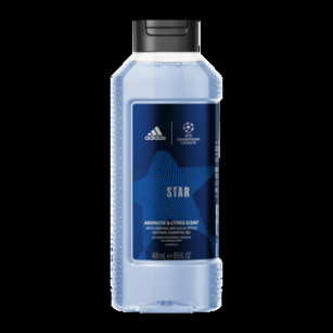 Adidas Żel Pod Prysznic Dla Mężczyzn Uefa Star Edition Aromatyczny  400Ml