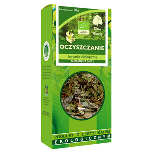 Herbatka Oczyszczenie Bio 50 G - Dary Natury [BIO]