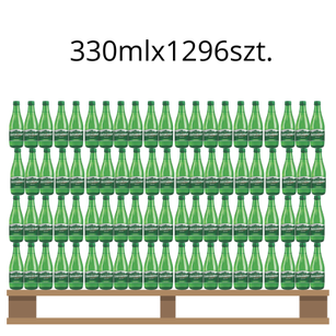 Ustronianka Woda Szkło Niegazowana 330Ml Szkło (Paleta 1296 Sztuk)