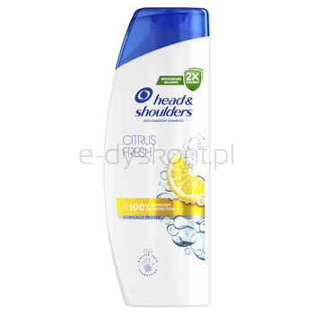 Head & Shoulders Szampon Przeciwłupieżowy Citrus Fresh Codzienny 500 ml