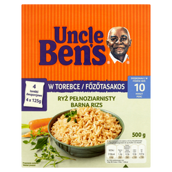 Ben's Ryż paraboliczny 500g Pełnoziarnisty