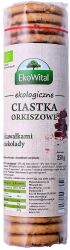 Ekowital Ciastka Orkiszowe Pełnoziarniste Z Kawałkami Czekolady Bio 250 G