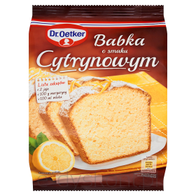 Dr.Oetker Babka O Smaku Cytrynowym 375G