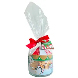 Becky's, Becky's, Ciastka kanapkowe (85%) z 2 różnymi nadzieniami (smak truskawkowy i waniliowy) w zmiennych proporcjach,, 72 gramy