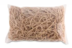 Office Products Gumki recepturki średnica 130mm, 1,5x3mm, 60% kauczuku, 1000g, zgrzewka, naturalne