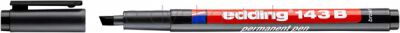Edding Foliopis Permanentny E-143 B  1-3Mm Czarny 