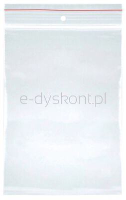 Office Products Torebka Strunowa Ldpe, 190X250Mm, 100Szt., Transparentna