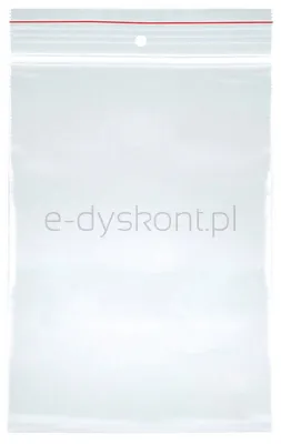 Office Products Torebka Strunowa Ldpe, 190X250Mm, 100Szt., Transparentna