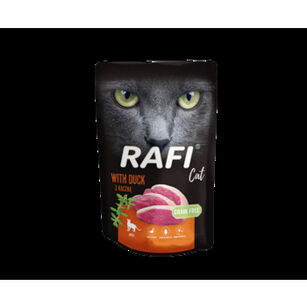 Rafi Cat z kaczką karma dla kota 100g