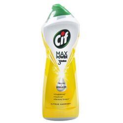 Cif Mleczko do czyszczenia Max Power 3 Action Cytryna, z wybielaczem, 1001g