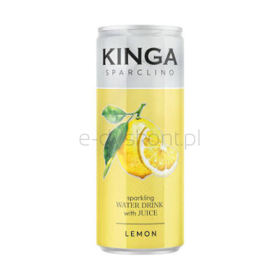 Kinga Sparclino Water Drink – Lemon 250Ml SK