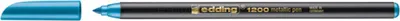 Edding Pisak Z Cienką Końcówką E-12001-3Mm, Metaliczny Niebieski 