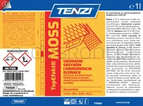 Preparat biobójczy do usuwania grzybów, mchów, glonów TENZI, Topefekt Moss, 1l - 2