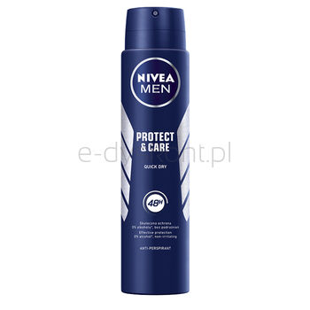 Nivea Antyperspirant Protect Care Spray 250 Ml Męski