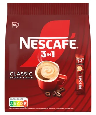 Nescafe Kawa 3In1, Classic, Torba, 170G