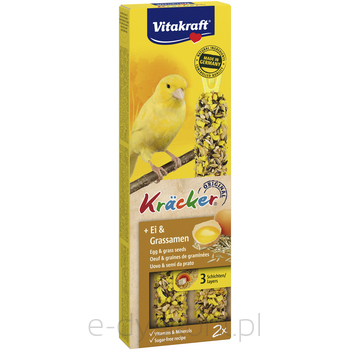 Vitakraft Kracker 2 Szt. Dla Kanarka Jajko 54G