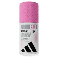 Adidas Antyperspirant W Kulce Dla Kobiet Invisible Control bez żóltych plam i białych śladów, 50 ml
