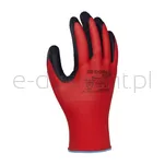 Rękawice Donau Safety Super Latex, Kat. Ii, Rozm. 9, Czerwone - 2