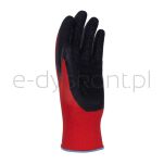 Donau Rękawice Safety Super Latex, Kat. Ii, Rozm. 9, Czerwone - 3