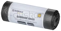 Worki na śmieci DONAU HOME, mocne (LDPE), 60l, 20 szt., czarne - 3
