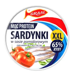 Graal Sardynki w Sosie Pomidorowym 300g