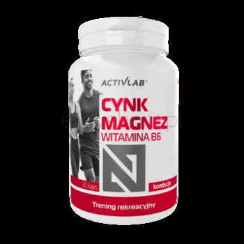 Activlab Cynk Magnez Witamina B6 (30 Kapsułek)&Nbsp