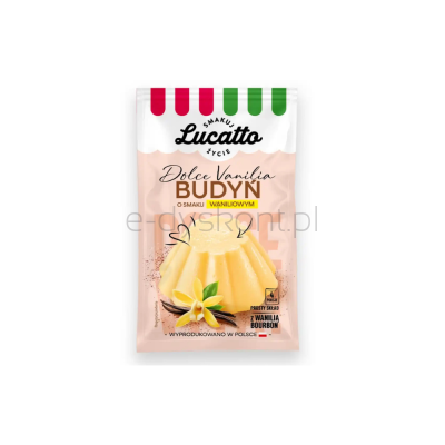 Lucatto Budyń o smaku śmietankowym 40g