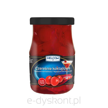 Helcom Czereśnie Koktajlowe Czerwone 370G 