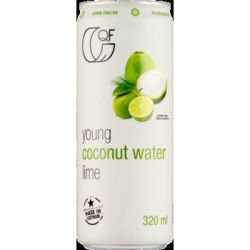 Quality Food woda kokosowa z sokiem z limonki 320ml SK