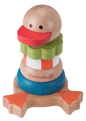 Drewniany rozkładany kaczor od 12m-ca (11x11.5x13cm) fsc