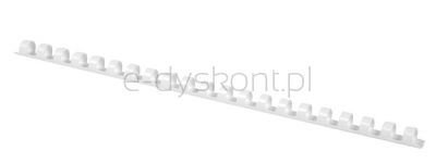 Office Products Grzbiety Do Bindowania  A4 14mm (125 kartek), 100 szt., białe