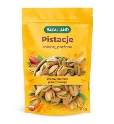 Bakalland Pistacje Prażone 70G