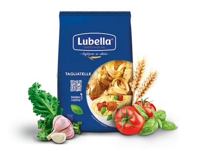 Lubella Makaron Gniazda Wstęgi 400 G