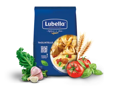 Lubella Makaron Gniazda Wstęgi 400 G