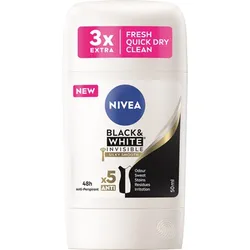 Nivea Antyperspirant Black White Silky Smooth Stick 50 Ml