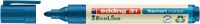 Edding Marker do flipchartów e-31 ecoline, 1,5-3 mm, niebieski [BIURO]