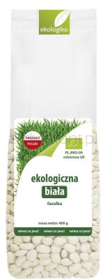Ekologiko Fasolka biała Jaś BIO 400 g