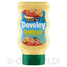 Develey Food Trip Sos Remoulade z białą kapustą i kurkumą Łagodny 300 ml