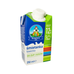 Łowicz Śmietanka UHT12% 250ml 