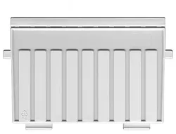 Przekładki HAN Kartei, polistyren, A5, do kartoteki, szare