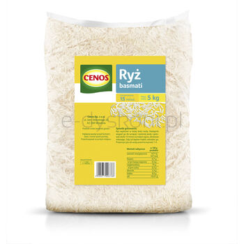 Cenos Ryż Basmati 5 Kg 