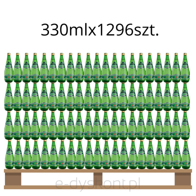 Ostromecko Naturalna Woda Mineralna niegazowana 300ml <br>(Paleta 1296szt.)