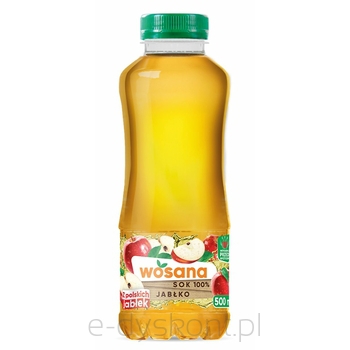 Wosana Sok Jabłkowy 100% 500 Ml