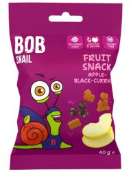 Bob Snail Przekąska jabłko Czarna porzeczka 40g