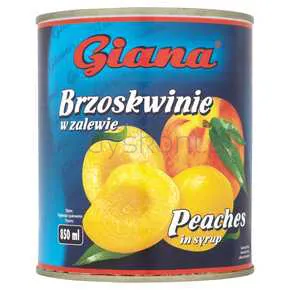 Brzoskwinie Giana 850 Ml