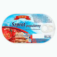 Mk Szprot W Sosie Pomidorowym 170G(p)