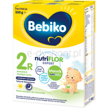 Bebiko 2R Mleko następne dla niemowląt powyżej 6. miesiąca życia 550 g
