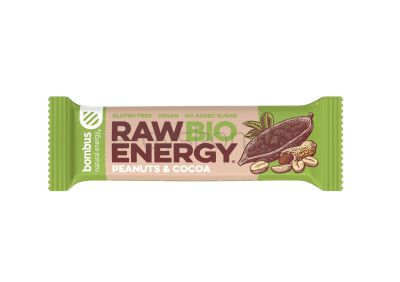 Bombus Bio Bio Raw Baton Energy Bio Orzech Ziemny-Kakao Bezgl. Bio 50 G