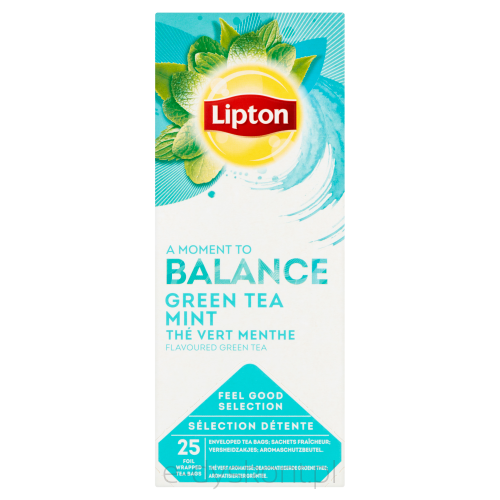 Lipton Herbata Classic Green Tea Mint 25 Kopert X1,6G