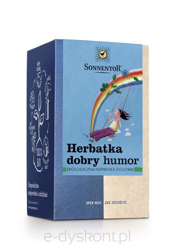 Herbatka Ziołowa Dobry Humor (Good Mood) Bio (18 X 1,5 G) 27 G - Sonnentor [BIO]